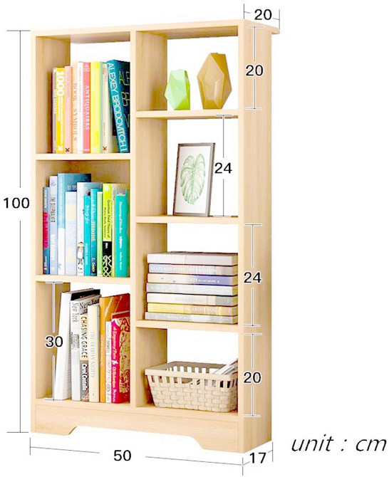 Книжковий стелаж "Свіфт 7" мускат Миколаїв - фото 2