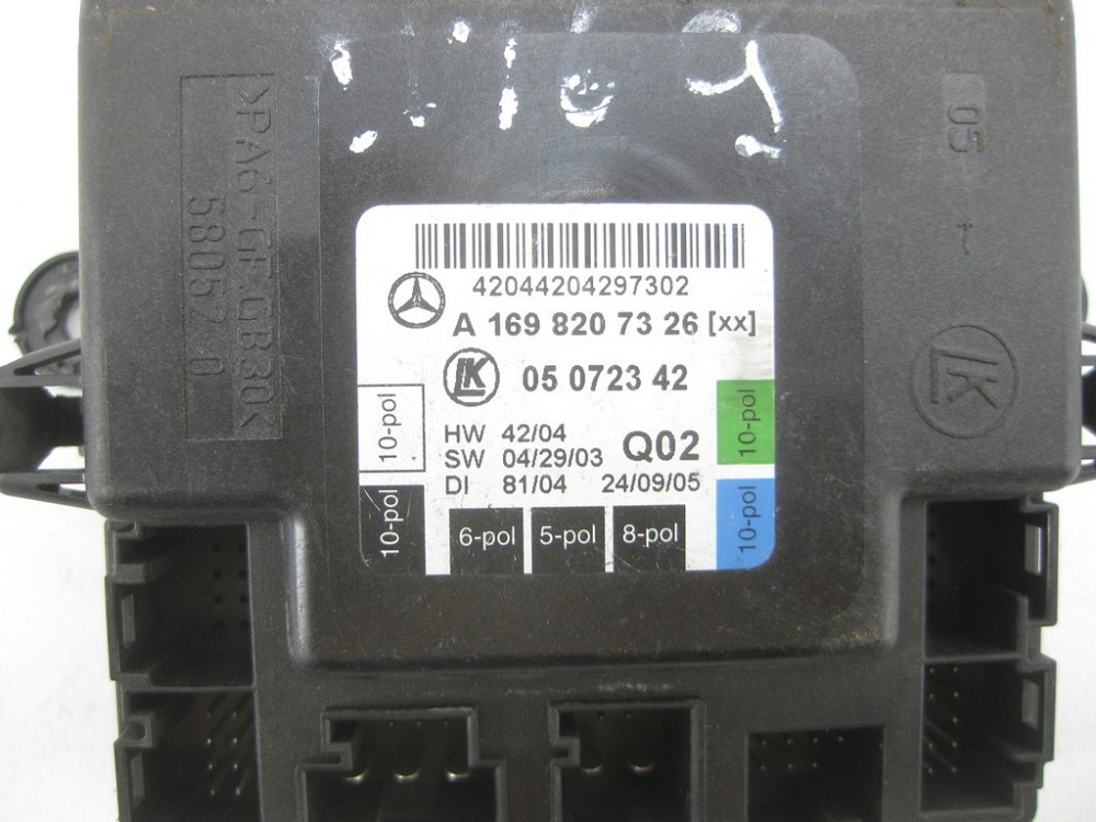 Mercedes-Benz  A1698207326 Блок керування передніх лівих дверей A-class W169 B-class W245 A-class C169 Одеса - фото 5