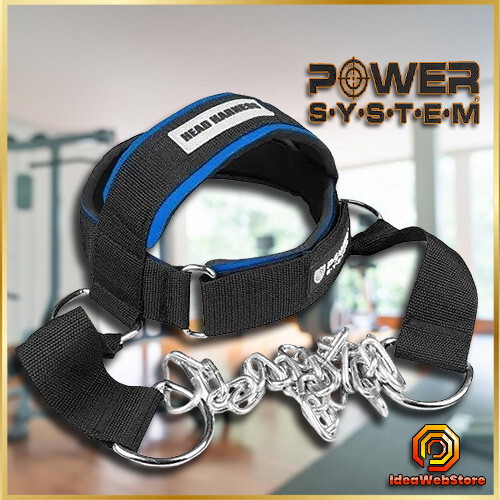 Тяга для шеи Тяги для тренировки шеи Утяжелитель для шеи Тренажер для шеи Упряжь для тренировки шеи PowerSyst Киев - изображение 1