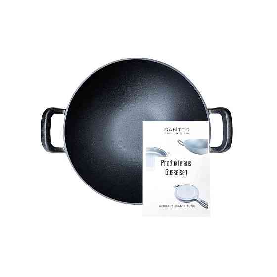 Чавунний вок SANTOS, Ø 32 см 898204 Код: 011743 Ровно