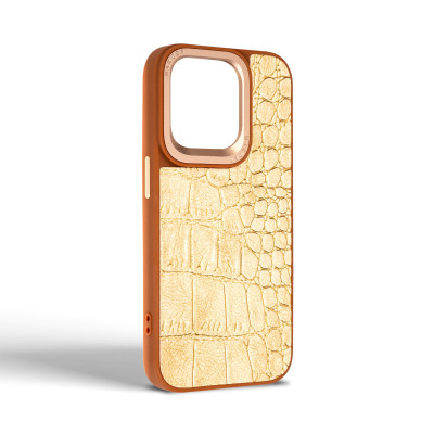 Чохол до мобільного телефона Harder Crocosaur Apple iPhone 15 Pro Beige (ARM76703) Вінниця - фото 2