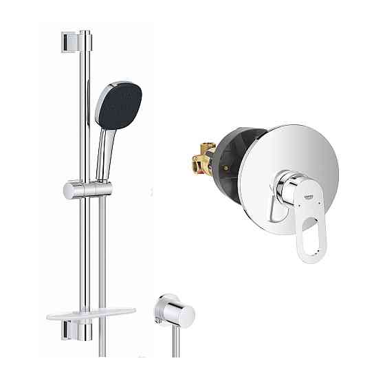 Душевая система Grohe Bauloop с гарнитуром Vitalio Comfort 110 и подключением Vitalio 2908026929 Киев
