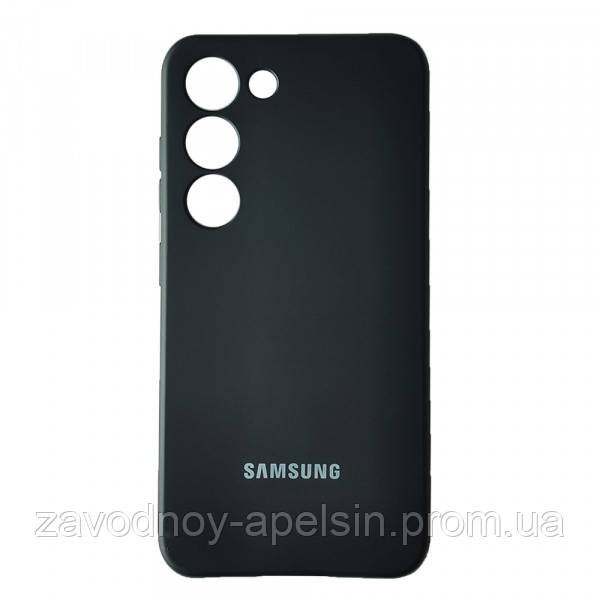 Samsung S20 FE G780 Чехол силиконовый Микрофибра (черный) Одесса - изображение 1