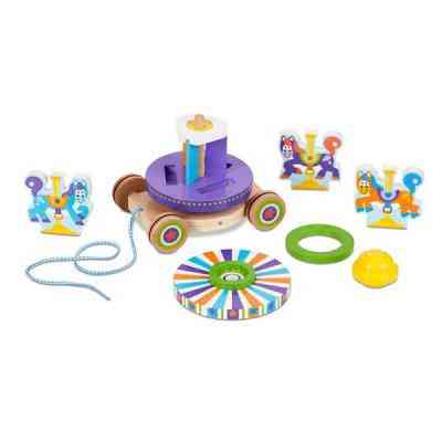 Розвиваюча іграшка Melissa&amp;Doug Перша дерев'яна іграшка Карусель (MD13616) Вінниця