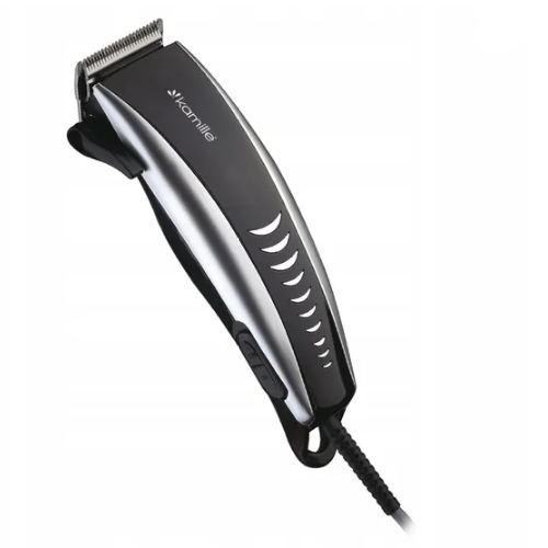 Машинка для стрижки 240W дротова чорний/сріблястий 6802 KAMILLE Житомир - фото 2