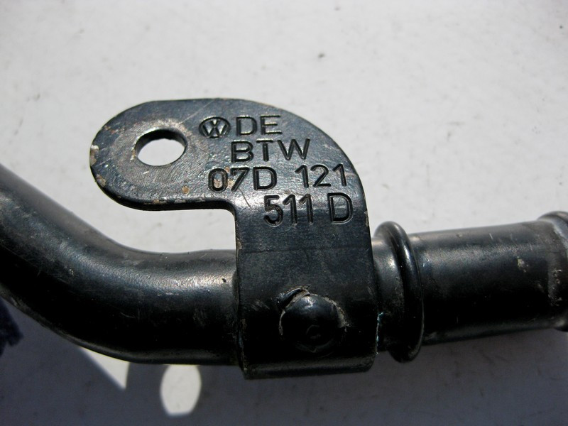 VAG  07D121511D Металева трубка охолоджувальної рідини VW Passat B5 Одеса - фото 3