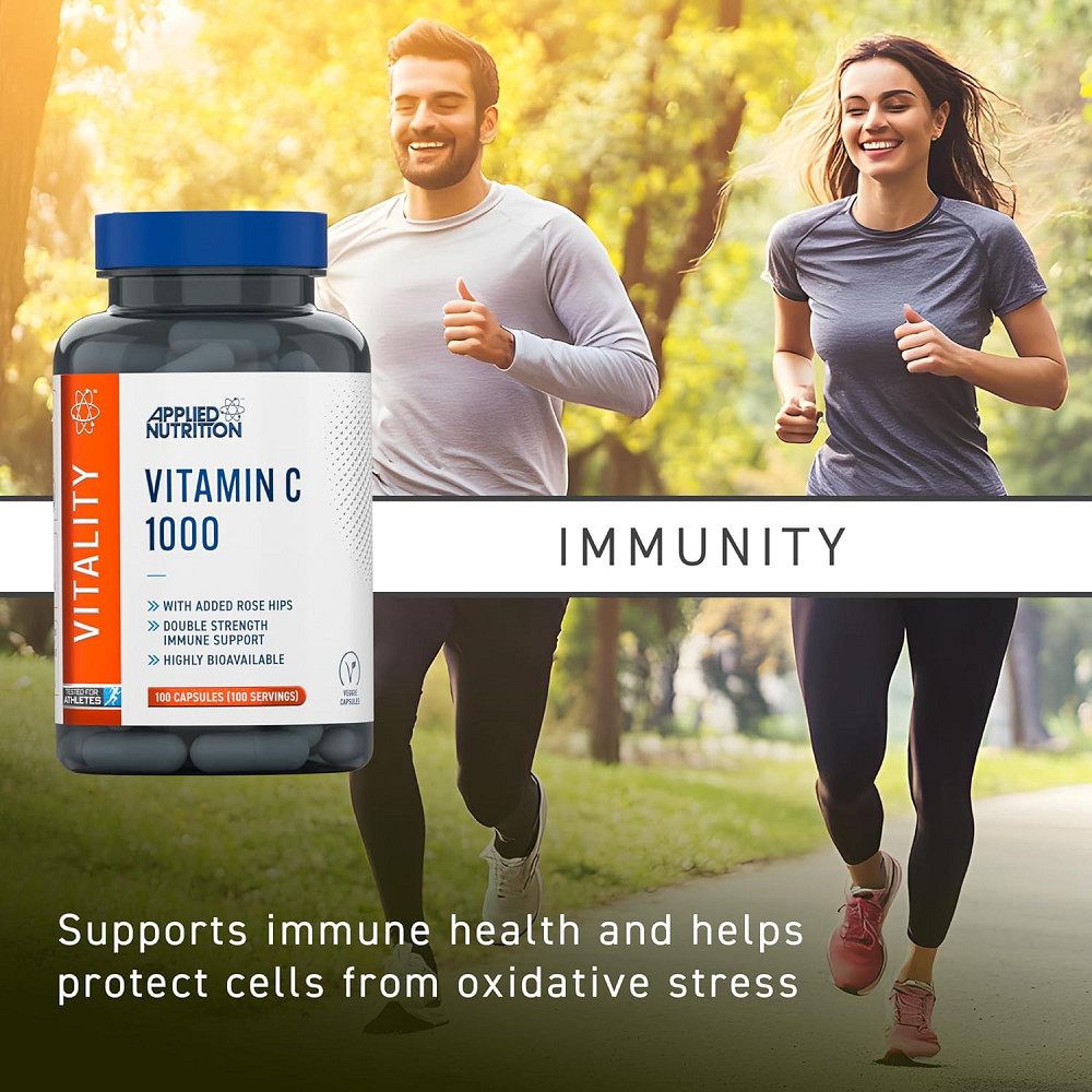 Витамин С Applied Nutrition Vitamin C 1000 мг 100 капсул Луцк - изображение 3