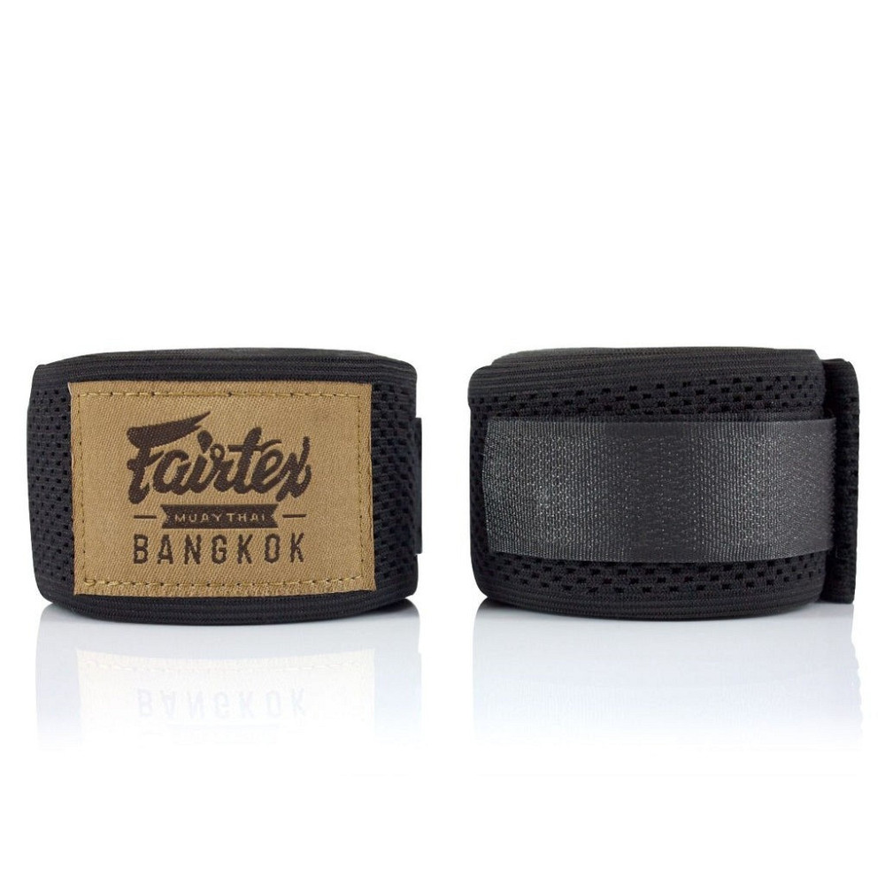 Бинти для боксу Fairtex HW4 Black (4,5м.) Кам'янське - фото 1