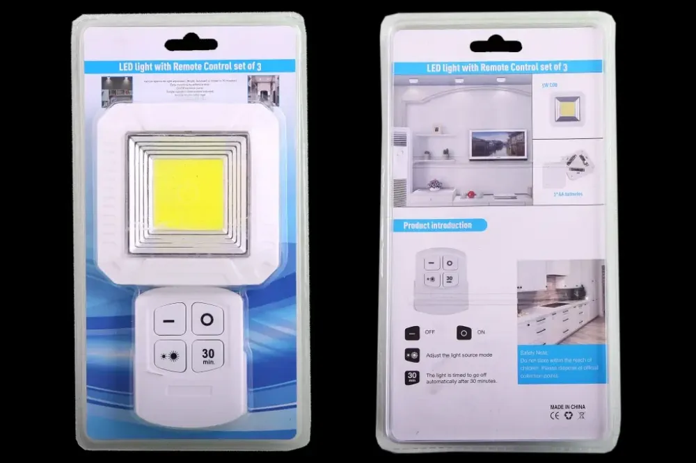 Ліхтарик з пультом дистанційного керування (2 режими, під 3A батарейки+2AAA для дистанційного керування) Вінниця - фото 1