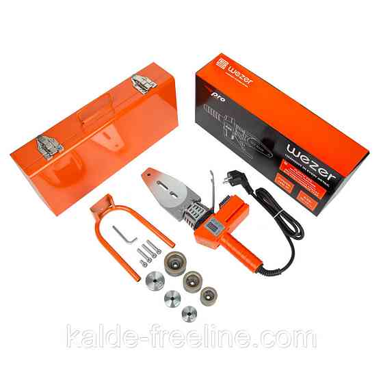 Паяльник для труб плаский WEZER CF-32-2 PRO, 20-32 мм, 1 600 Вт Харків