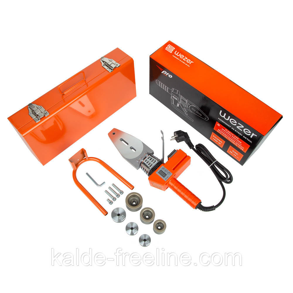 Паяльник для труб плаский WEZER CF-32-2 PRO, 20-32 мм, 1 600 Вт Харків - фото 2