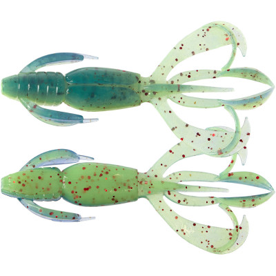 Силикон рыболовный Keitech Crazy Flapper 2" (8 шт/уп) EA20 violet chart red fl (1551.14.65) Винница - изображение 1