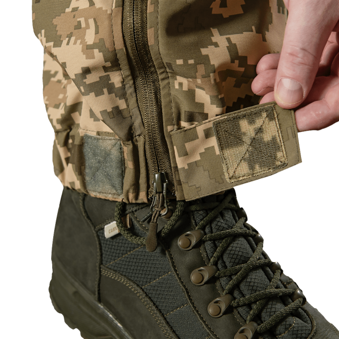 Зимние военные мембранные штаны Defender 7 level (Пиксель) S Винница - изображение 9