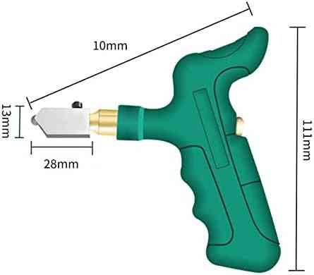 Алмазный стеклорез для толстого стекла и плитки, универсальный резак с роликом, инструмент для точной резки (484159943) Киев