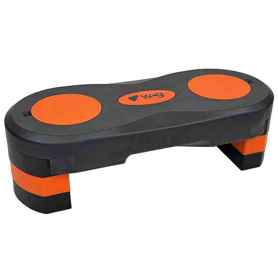 Степ-платформа WCG AerobicStep 3-ступінчаста овальна (W-4034) степ платформа Київ