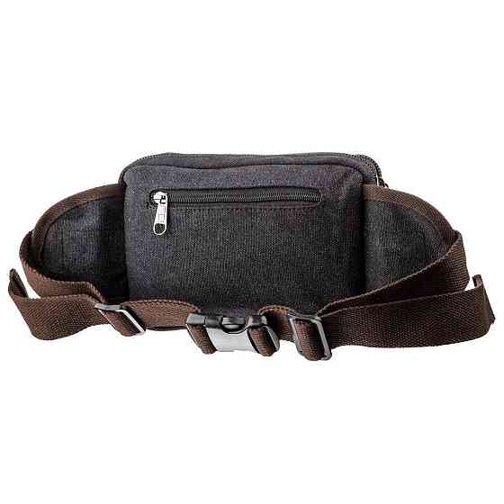 Бананка текстильная на пояс Черная (Vintage) Киев