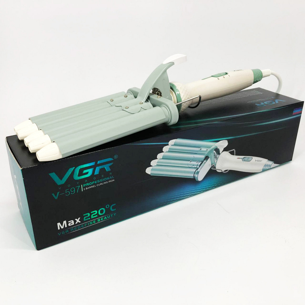 Плойка для різних типів волосся VGR V-597, Плойка для завивки для зачіски Сучасна завивки FU-34 Львів - фото 4