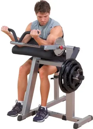 Тренажер Боді-Solid Боді Solid Stanowisko Do Ćwiczeń Bicepsów I Tricepsów Gcbt380 Srebrny Киев