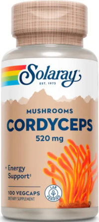 Кордицепс Solaray Cordyceps Mushroom 520mg 100 vcaps Київ