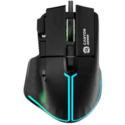 Мышка Canyon Fortnax GM-636 RGB USB Black (CND-SGM636B) Винница