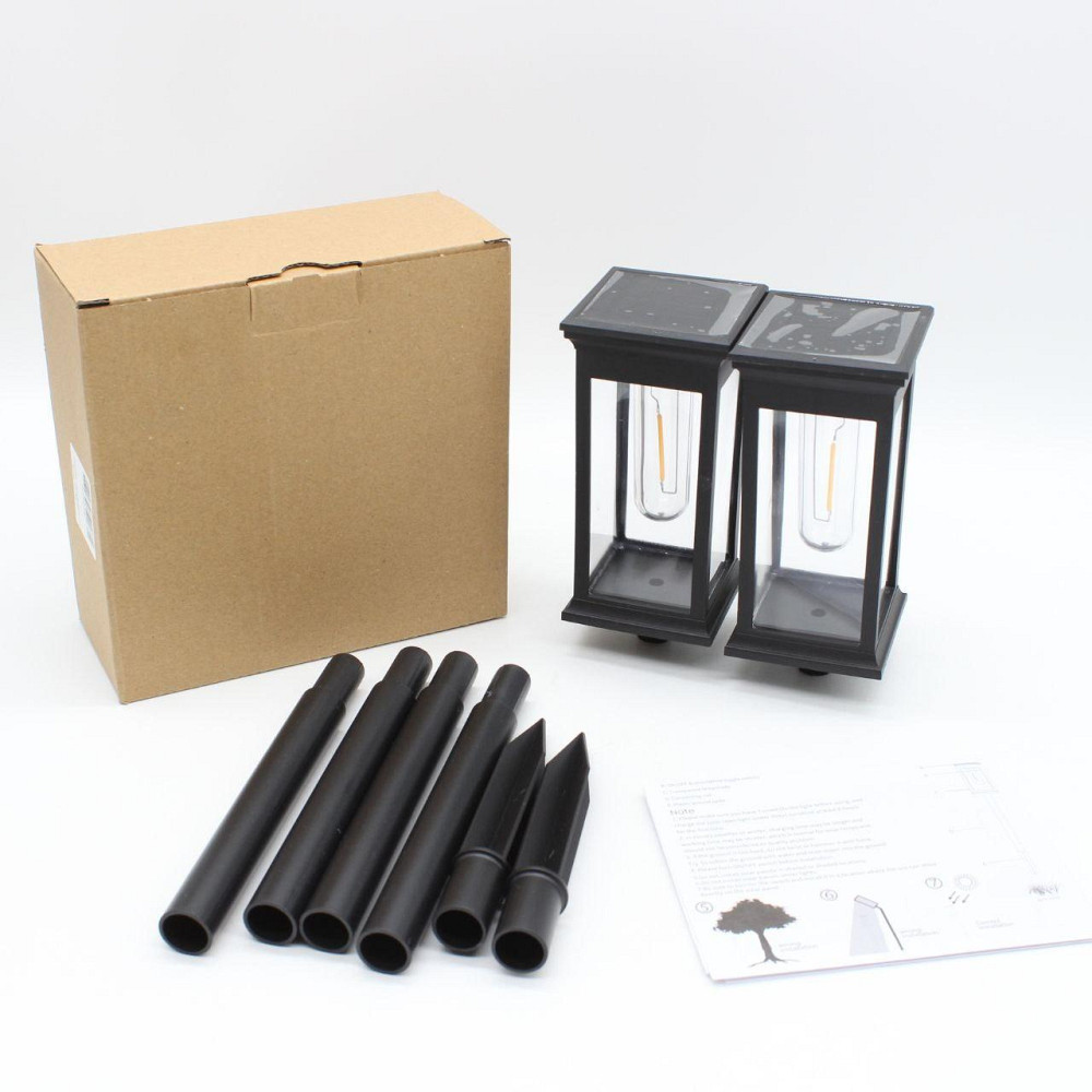 2 шт Садові світильники на сонячній батареї МА-352 SBR Київ - фото 10