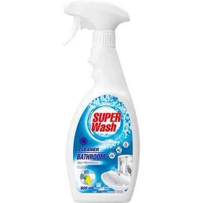 Спрей для чищення ванн Super Wash Морська свіжість 500 мл (4820096034217) Вінниця