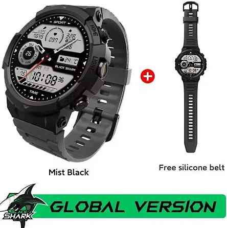 Black Shark GS3 Sport Smart Watch Global Version (Mist, Lava Black) Харків