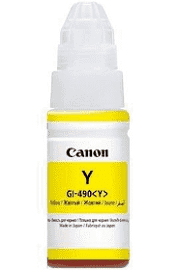 Чорнило Canon GI-490 PIXMA G1400/G2400/G3400 Yellow 70ml Київ