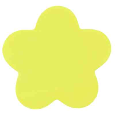 Бумага для заметок Axent с клейким слоем цветок 70х70мм, 50 листов (2443-05-A) Винница