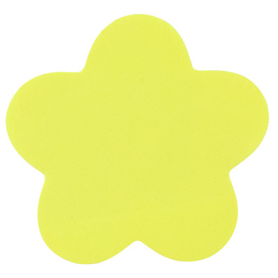 Бумага для заметок Axent с клейким слоем цветок 70х70мм, 50 листов (2443-05-A) Винница - изображение 3