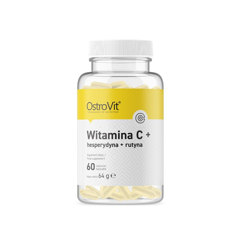 Витамины Ostrovit Vitamin C + Hesperidin + Rutin 60caps Луцк - изображение 1