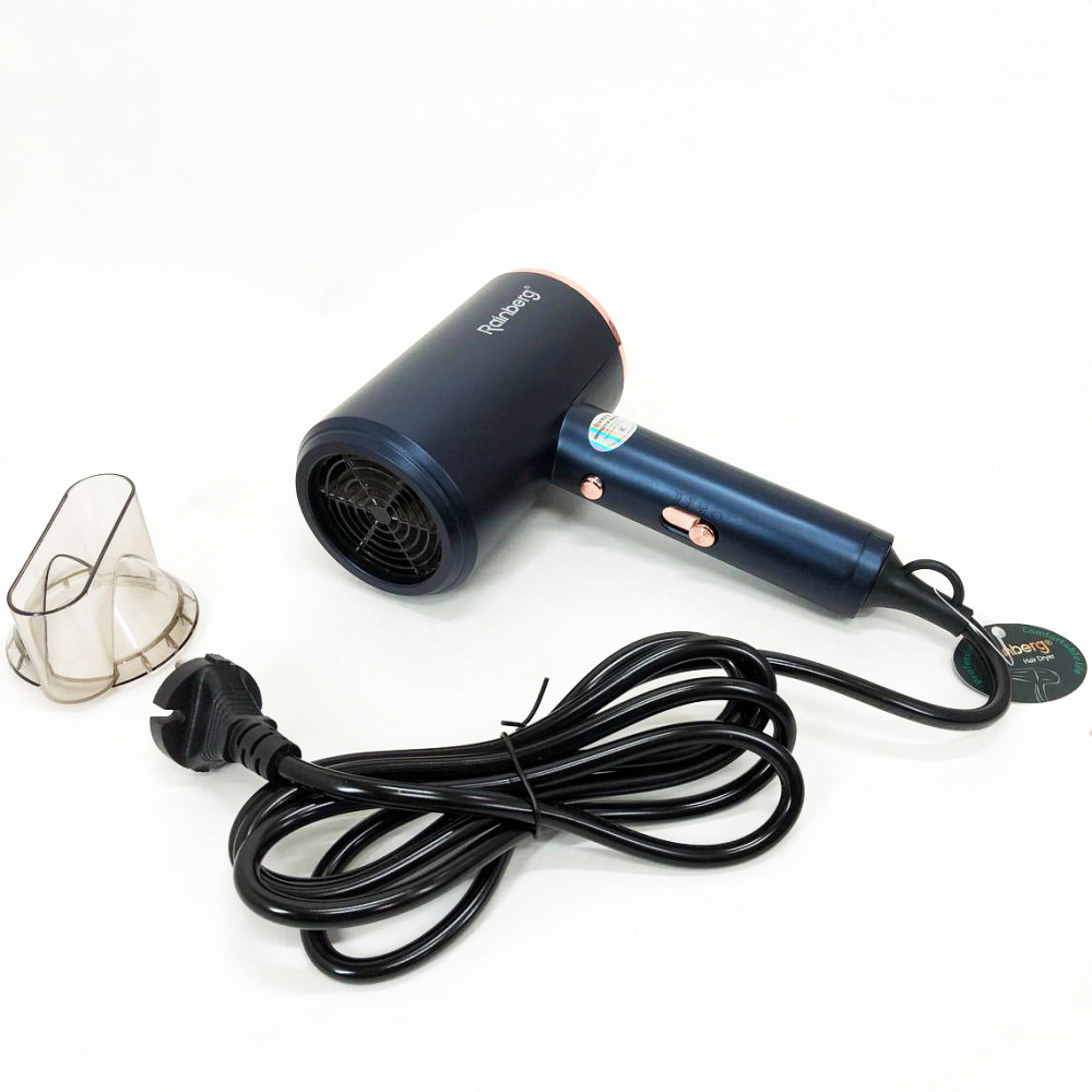 Фен для волос от сети Rainberg RB-2212, Фен с режимом регулировки температуры практичный MO-76 Львов - изображение 2