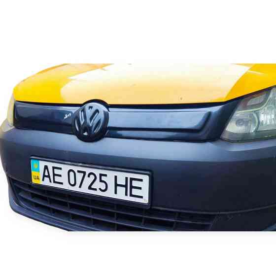 Заглушка радіатора зима vw Каді 2010-2015 глянсова av-tuning грати Мукачево