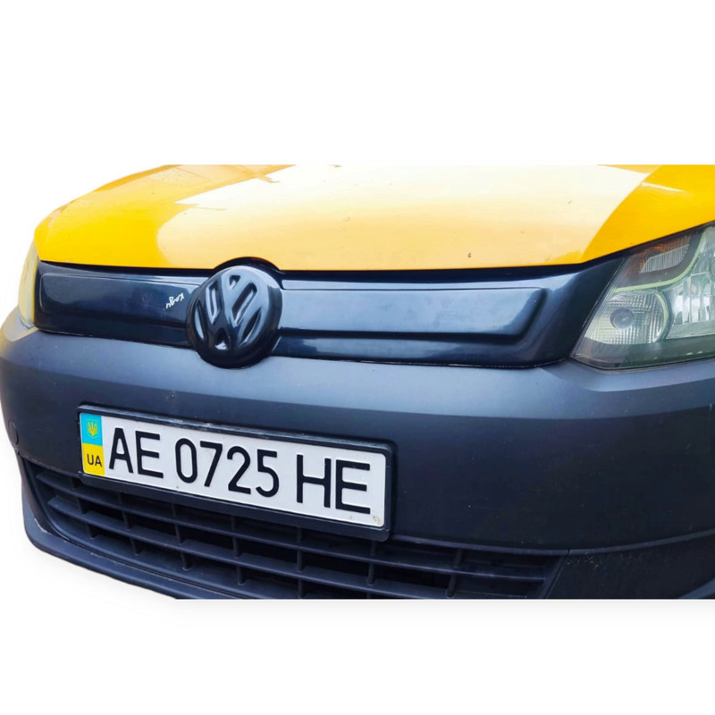 Заглушка радиатора зима vw Кади 2010-2015 глянцевая av-tuning решетки Мукачево - изображение 2