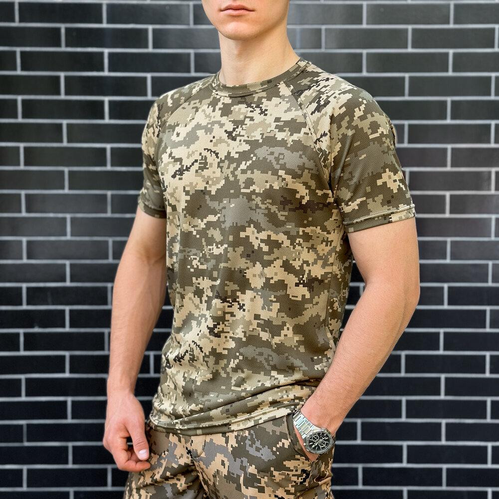 Мужская пиксельная футболка Pobedov Ergo Киев - изображение 5