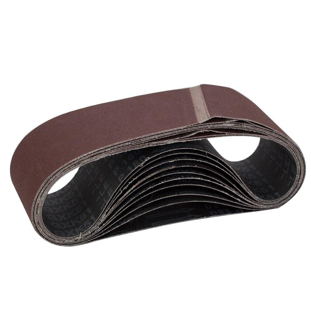 Стрічка шліфувальна нескінченна 75×533мм P180 (10шт) SIGMA (9152161) Рівне - фото 1