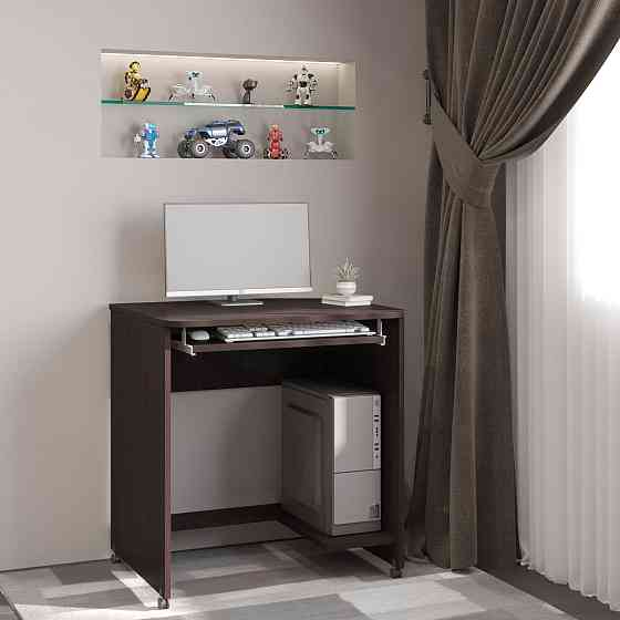 Стол компьютерный Мини ультра Эверест венге темный (DTM-2639) Львов