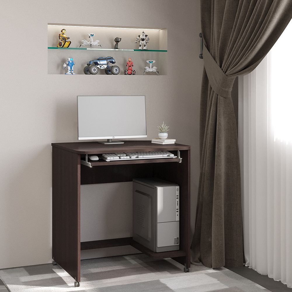 Стол компьютерный Мини ультра Эверест венге темный (DTM-2639) Львов - изображение 2