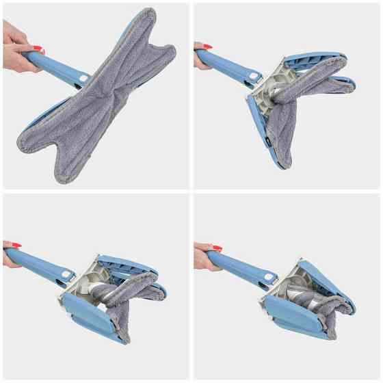 Швабра Х-подібна з функцією віджиму WT-22(blue) Одеса