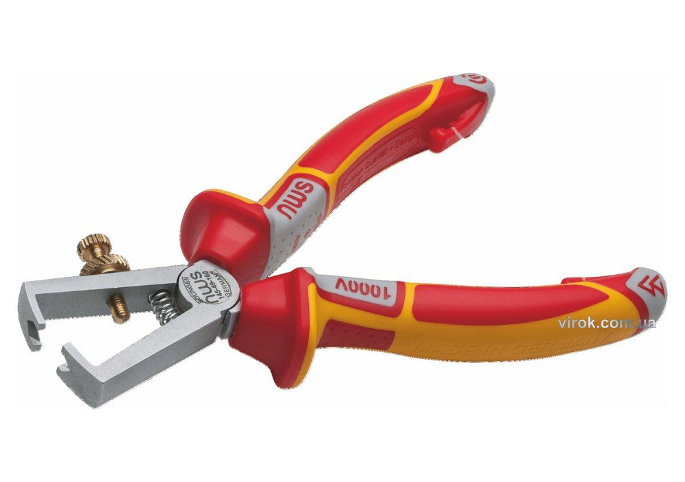 Щипці для зняття ізоляції NWS з ізольов. ручками VDE до 1000 В: L=160 мм, Ø≤10 мм Одесса - изображение 1