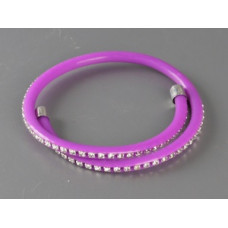 Браслет на руку со стразами фиолетовый Киев - изображение 1