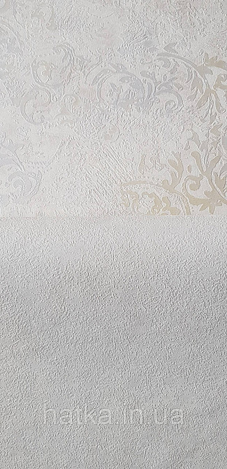 Шпалери вінілові на флізеліні гарячого тиснення DUKA Selective 1.06x10 під штукатурку структурні щільні білі молочні 32651-1 Київ - фото 3