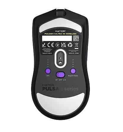 Миша бездротова Hator Pulsar 3 Ultra 4K Wireless Black (HTM680) ( Чорний ) Харьков