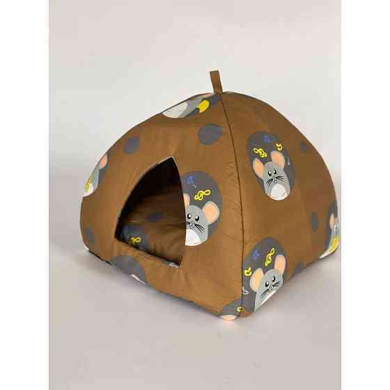 М'який будиночок для домашніх тварин собак та котів 1352 Київ