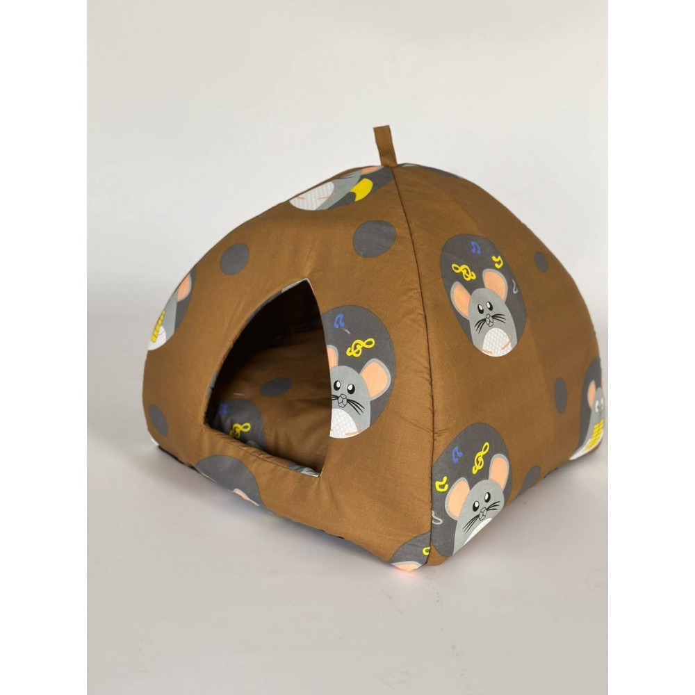 М'який будиночок для домашніх тварин собак та котів 1352 Київ - фото 2