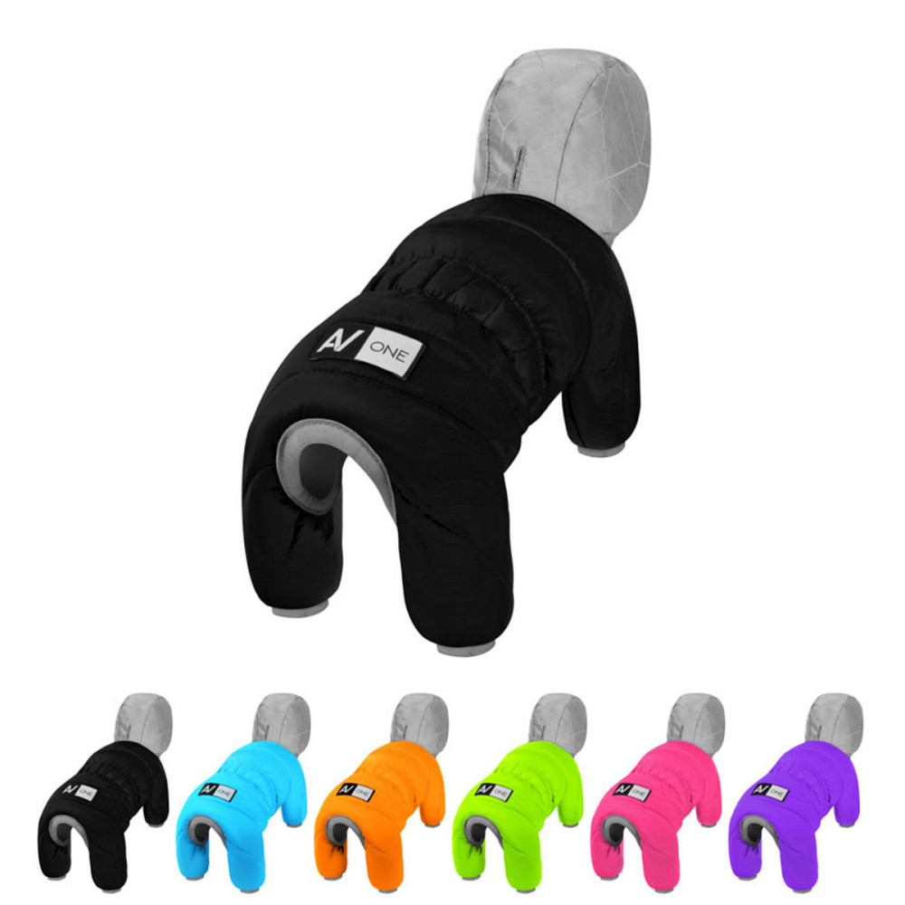 Комбинезон для собак AiryVest ONE, размер S 30 черный Киев - изображение 1