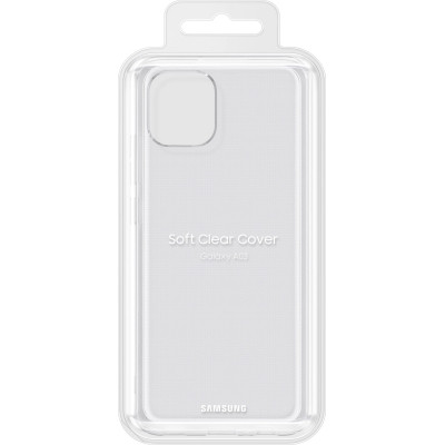 Чохол до мобільного телефона Samsung A03 Soft Clear Cover Transparent (EF-QA035TTEGRU) Вінниця - фото 2