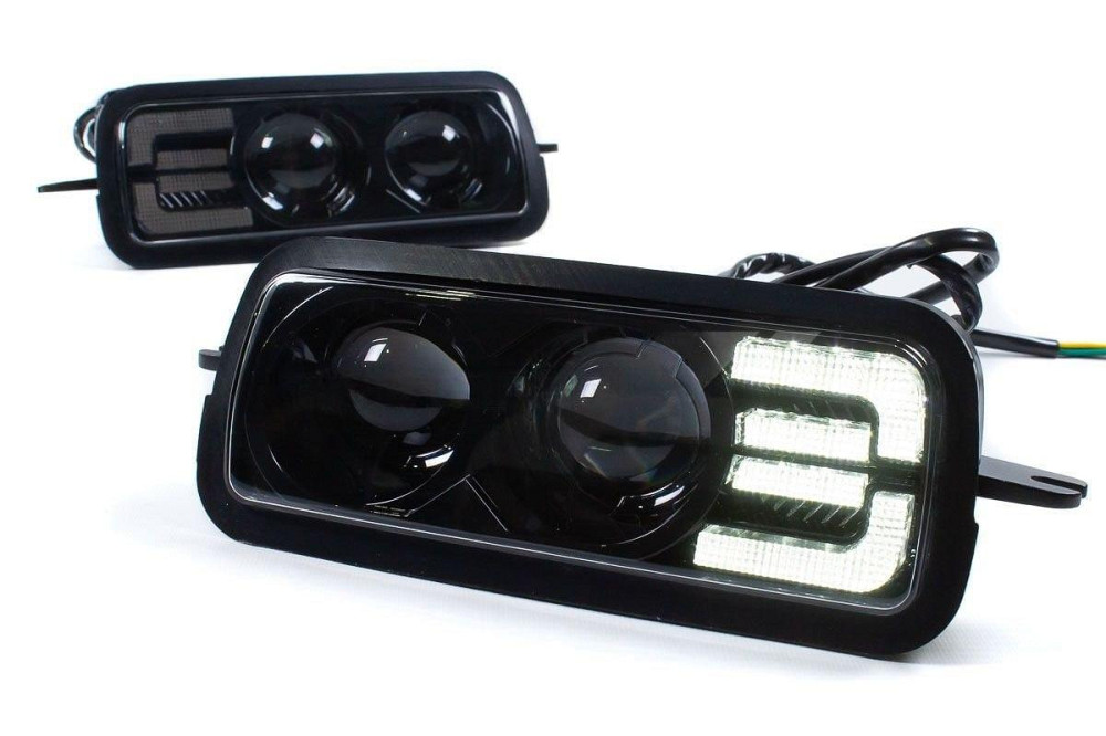 Дуже круті потужні надфарники підфарники нива ніва 2121 лінзована оптика Харків - фото 1