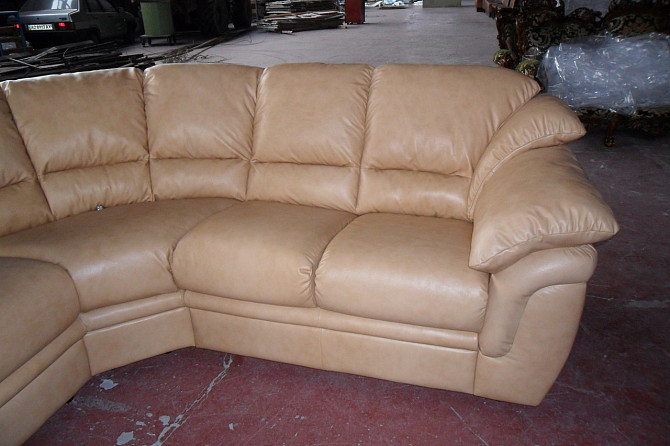 Диван кутовий шкіряний (кожаный) розкладний модель 304 A OLGA SECTIONAL Ужгород - фото 8