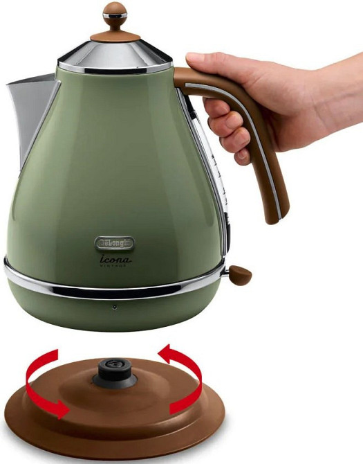 Електрочайник Delonghi KBOV 2001.GR ( 14709 ) Харьков - изображение 7